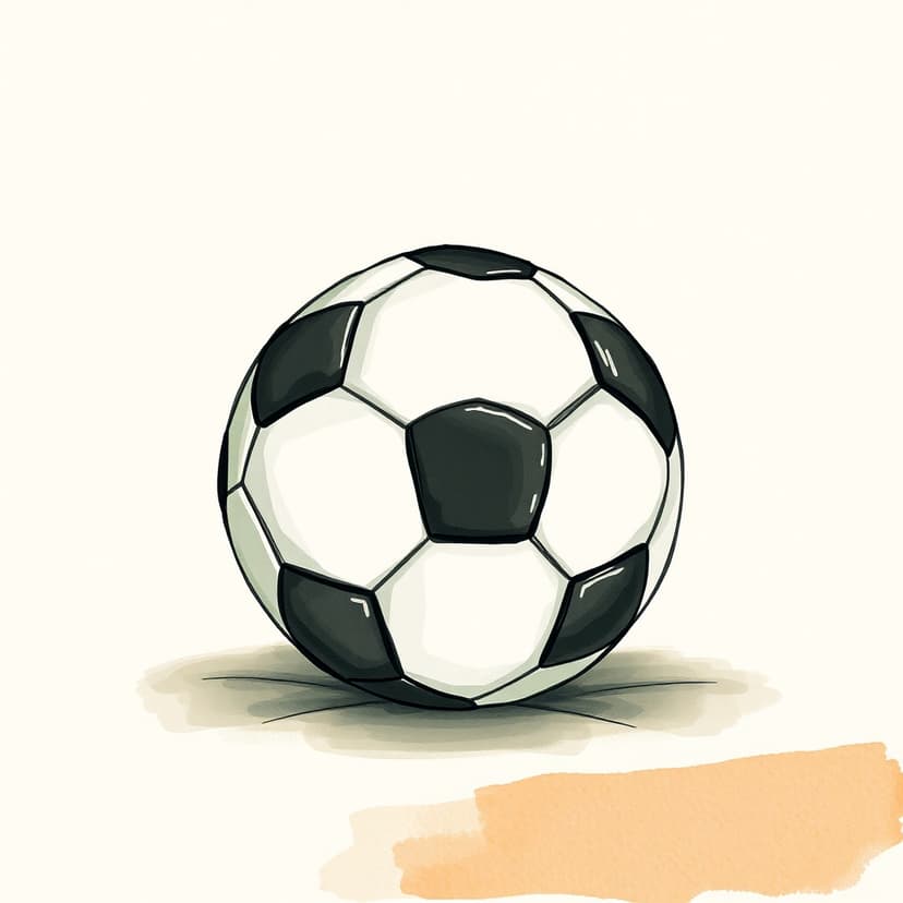 Mert için üretilen futbol topu görseli