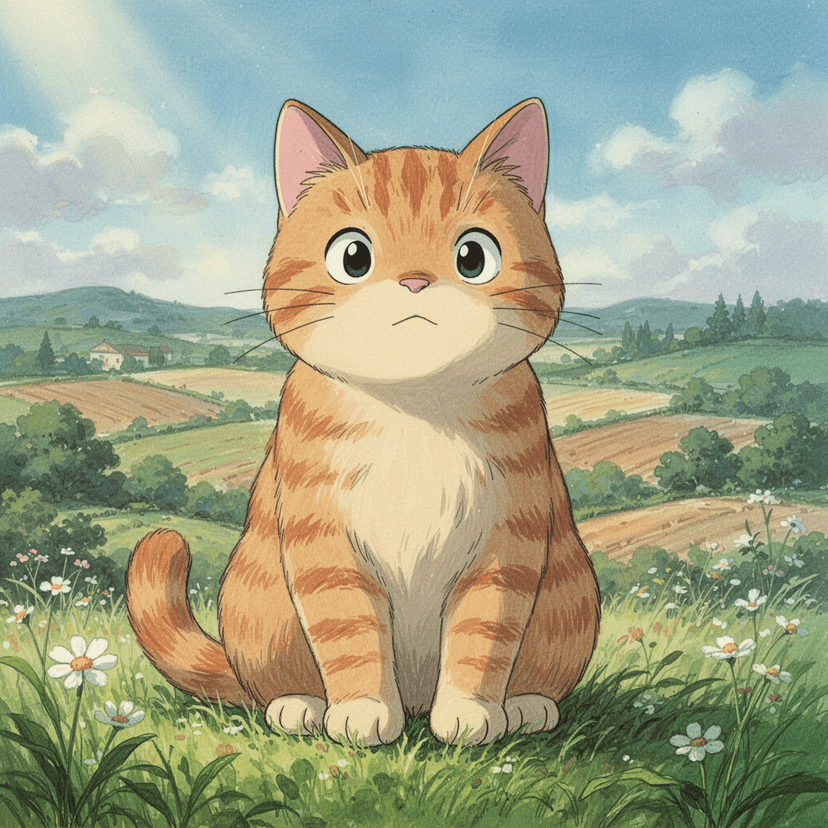 Kedi kartı, Anime stilinde